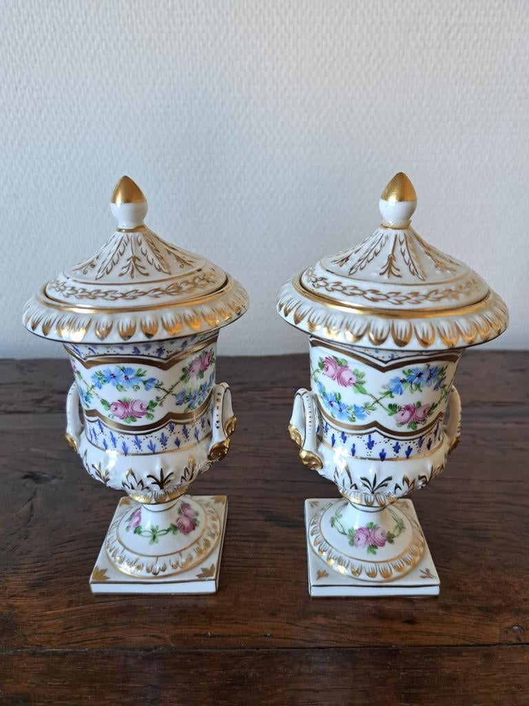 Porseleinen decoratie, Ophalen