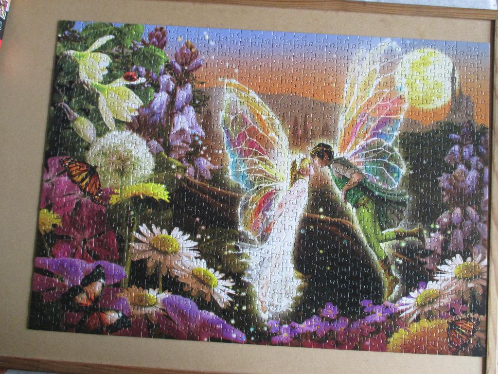 puzzel educa de kus 1000, Ophalen, 500 t/m 1500 stukjes, Zo goed als nieuw, Legpuzzel