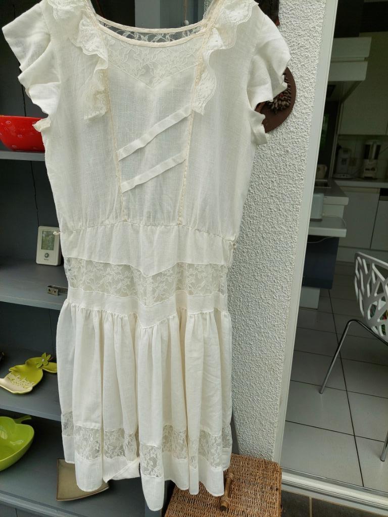 ROBE Blanche T. S, Vêtements | Femmes, Enlèvement ou Envoi, Porté, Taille 36 (S), Blanc