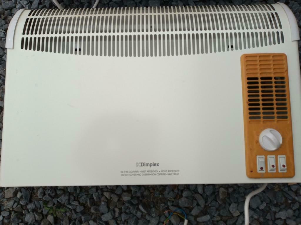 Elektrische wandverwarming Dimplex, Ophalen, 30 tot 80 cm, Gebruikt, Minder dan 60 cm