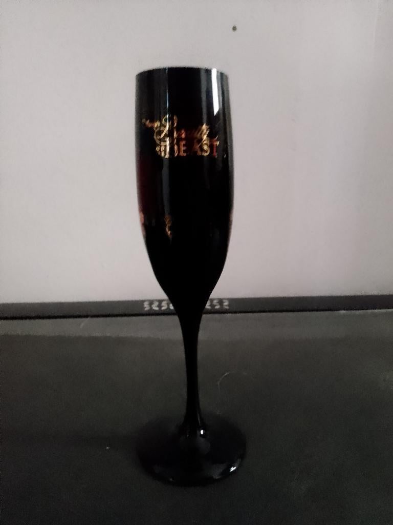 LIMITED EDITION  1 Disney champagne glas zwart, Verzamelen, Glas en Drinkglazen, Ophalen, Nieuw, Overige typen