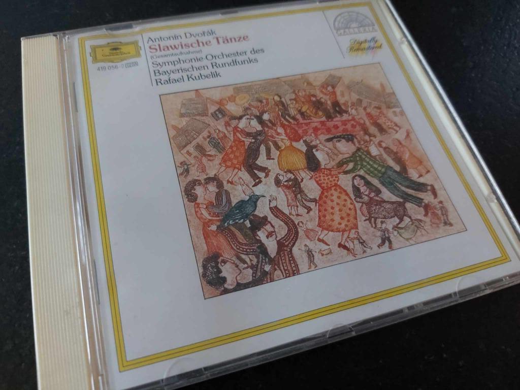 DVORAK / KUBELIK - Slawische Tänze CD / DEUTSCHE GRAMMOPHON, Cd's en Dvd's, Ophalen of Verzenden, Romantiek, Gebruikt, Kamermuziek