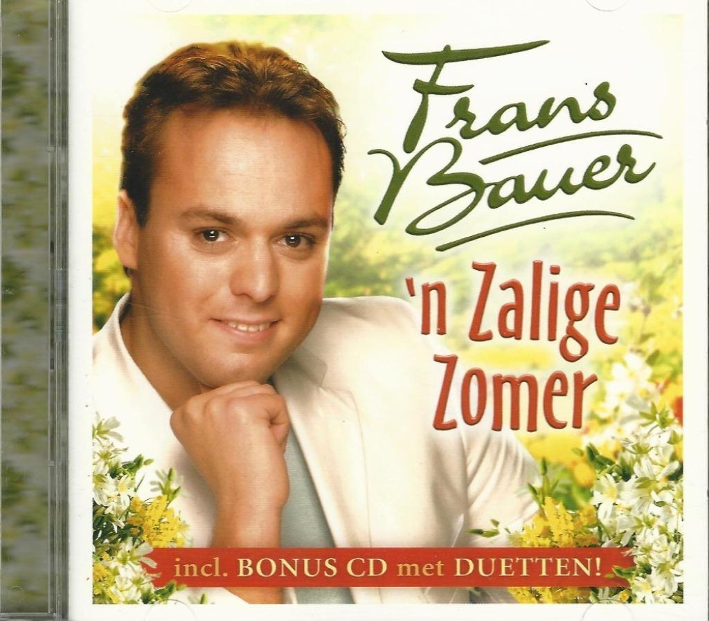 2CD * FRANS BAUER - 'N ZALIGE ZOMER * Bonus CD met DUETTEN, Enlèvement ou Envoi, Comme neuf, Chanson réaliste ou Smartlap