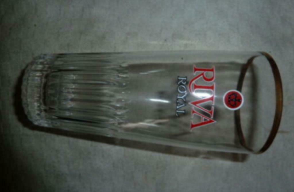 #G bier glas RIVA ROYAL Brouwerij Riva - Dentergem, Verzamelen, Glas en Drinkglazen, Ophalen of Verzenden, Nieuw, Bierglas