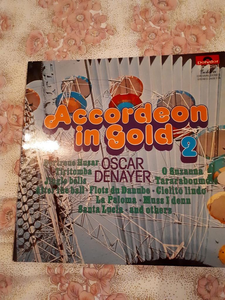 2 lp platen Oscar Denayer accordeon, CD & DVD, Vinyles | Autres Vinyles, Enlèvement ou Envoi, Utilisé