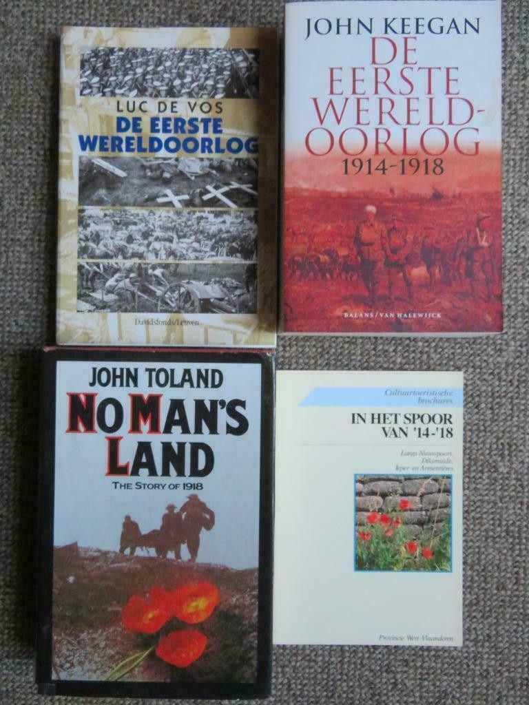 assortiment boeken Eerste wereldoorlog, Boeken, Oorlog en Militair, Ophalen of Verzenden, Gelezen