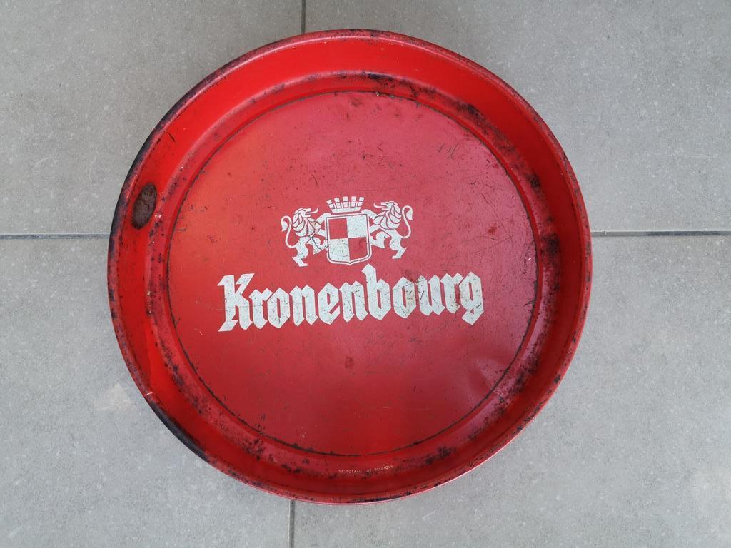 Kronenbourg dienblad, Verzamelen, Ophalen of Verzenden, Gebruikt, Gebruiksvoorwerp