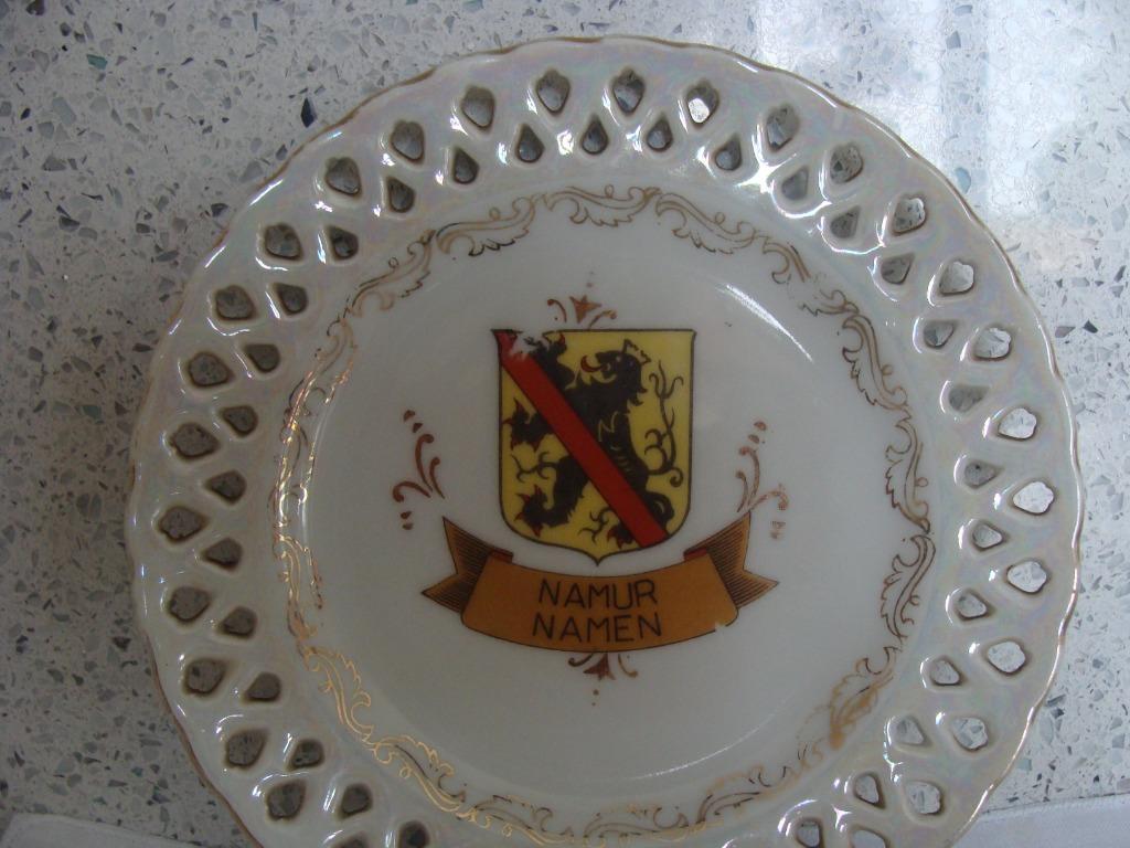 ancien plat, ville Namur, poinçonné, Antiquités & Art, Enlèvement ou Envoi