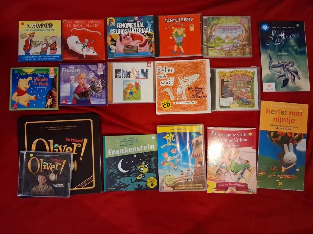 Diverse luisterboeken voor kinderen op cd, uit te kiezen, Boeken, Ophalen of Verzenden, Diverse auteurs, Cd, Kind