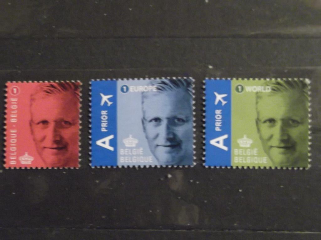 4369-4371 koning Filip - le roi Philippe 2013 MNH, Enlèvement ou Envoi, Non oblitéré, Timbre-poste