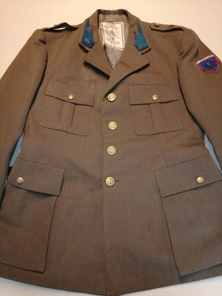 VAREUSE OFFICIER ITALIEN (TRANSMISSIONS?), Verzamelen, Militaria | Algemeen, Ophalen of Verzenden, Landmacht, Kleding of Schoenen