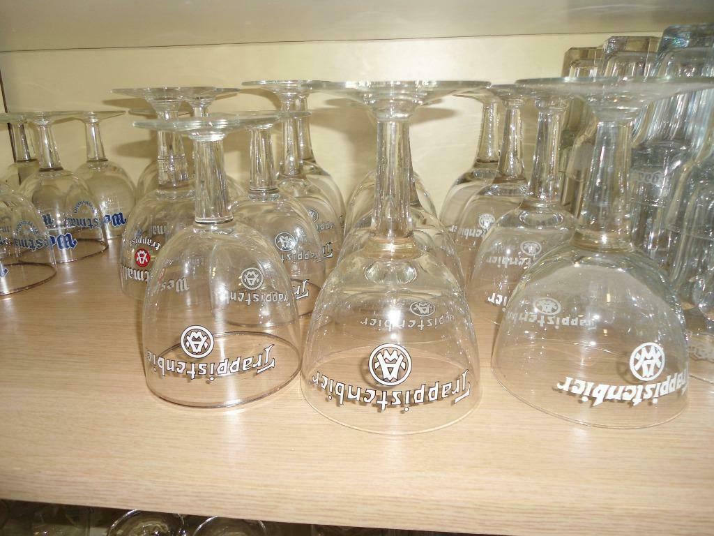 westmalle glazen allerlei modellen nieuw, Ophalen of Verzenden, Nieuw, Glas of Glazen