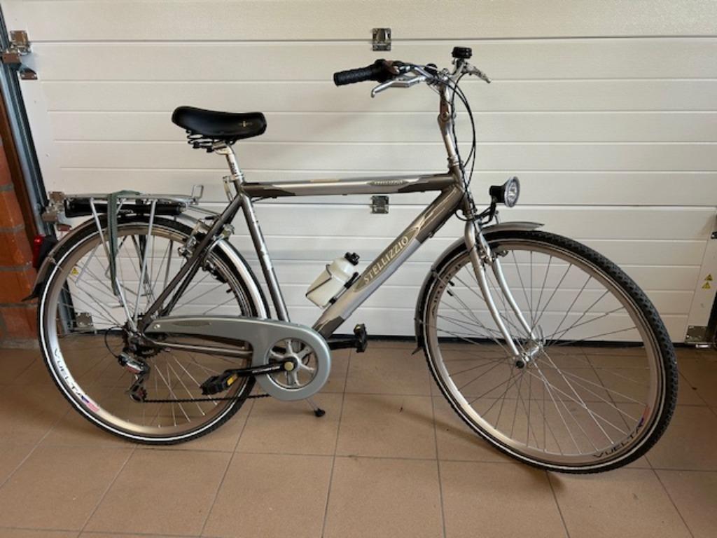 Alu Herenfiets, Fietsen en Brommers, Fietsen | Heren | Herenfietsen, Ophalen, Gebruikt, Overige merken, Versnellingen