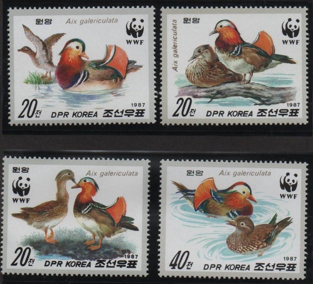 Timbres animaux du monde -15, Envoi, Non oblitéré, Animal et Nature