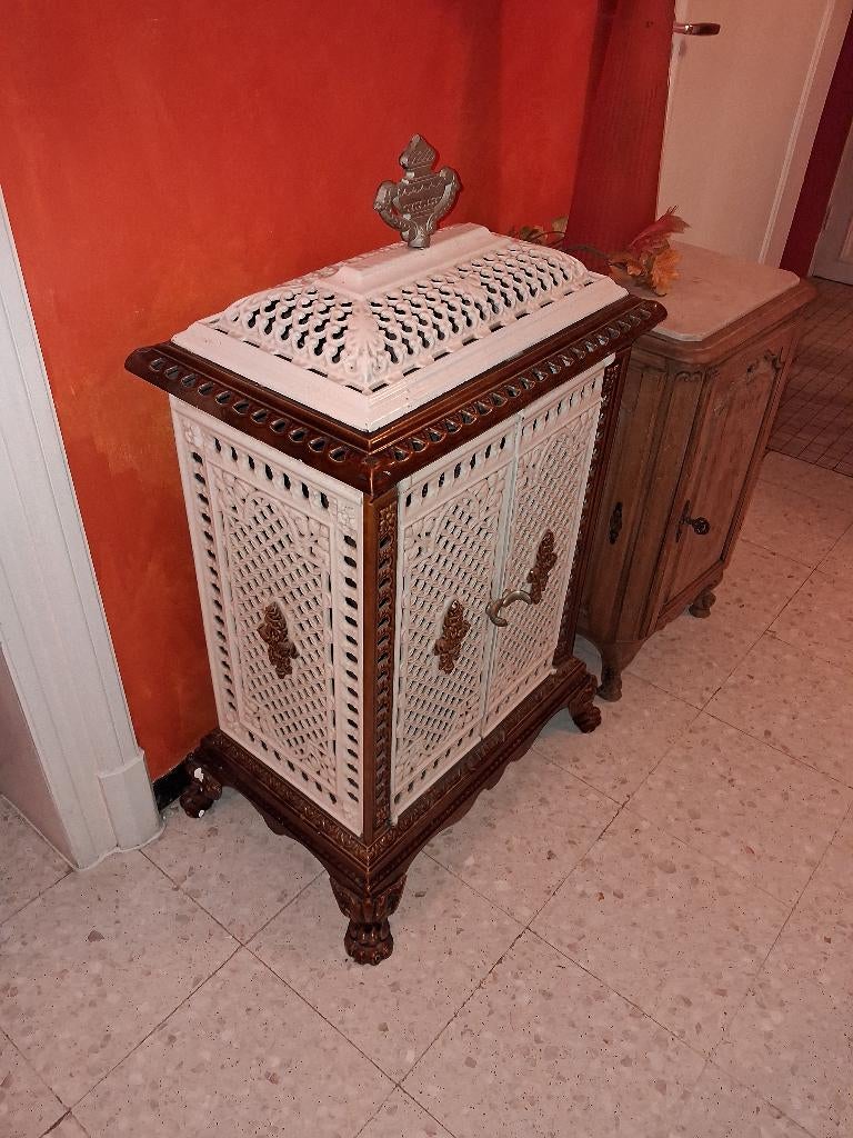 Feu ancien nestor Martin d'origine complet et fonctionnel, Ophalen, Overige brandstoffen, Zo goed als nieuw, Vrijstaand