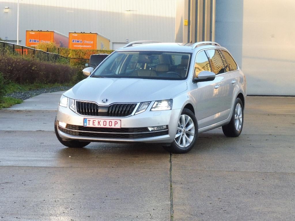 Skoda Octavia, 1.0 benz., 2019, Automaat, Led, Keyless Go,.., Argent ou Gris, Achat, Euro 6, Entreprise