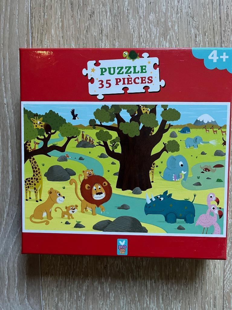 Puzzle à la découverte des animaux 35 pièces, Enlèvement, 10 à 50 pièces, Comme neuf, 4 à 6 ans