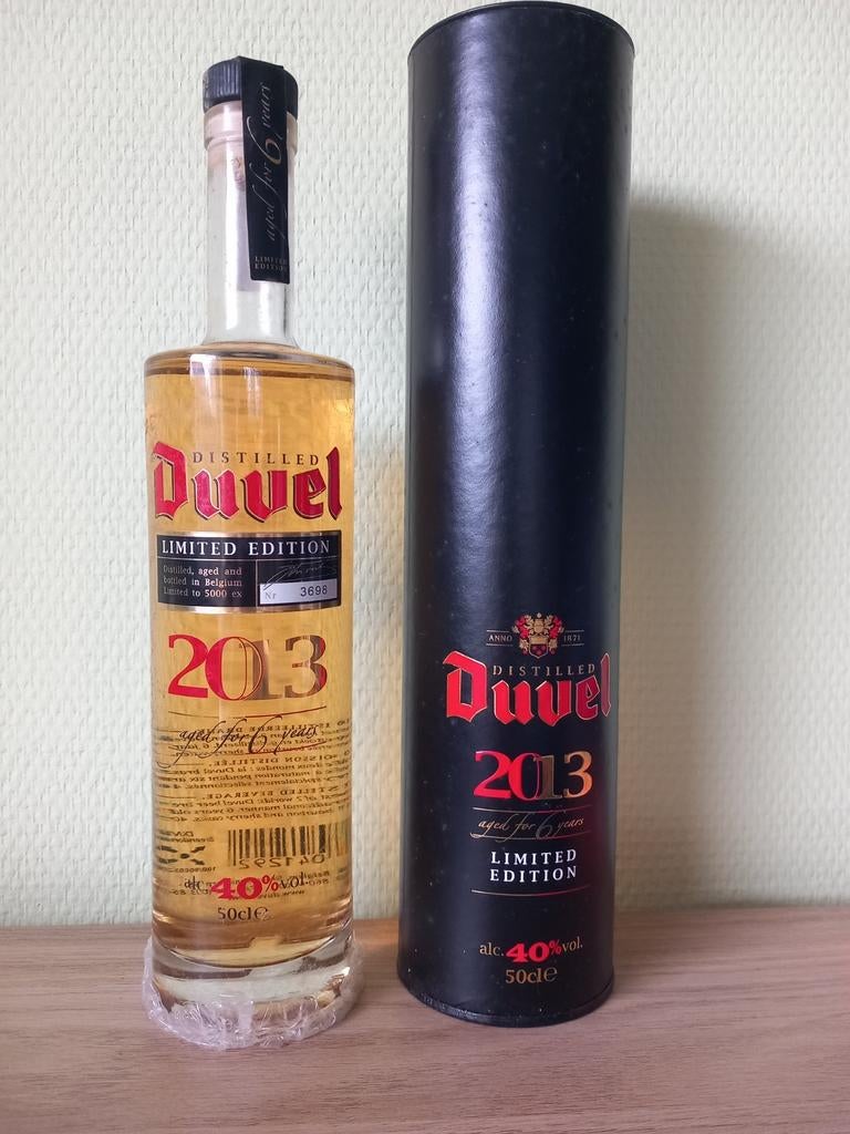 Duvel distilled 2013 ongeopend., Collections, Enlèvement