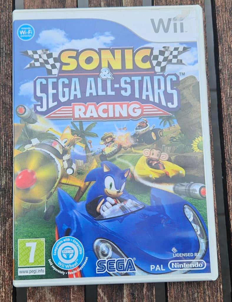 Sonic Sega All Stars Racing, Games en Spelcomputers, Games | Nintendo Wii, Ophalen of Verzenden, Zo goed als nieuw