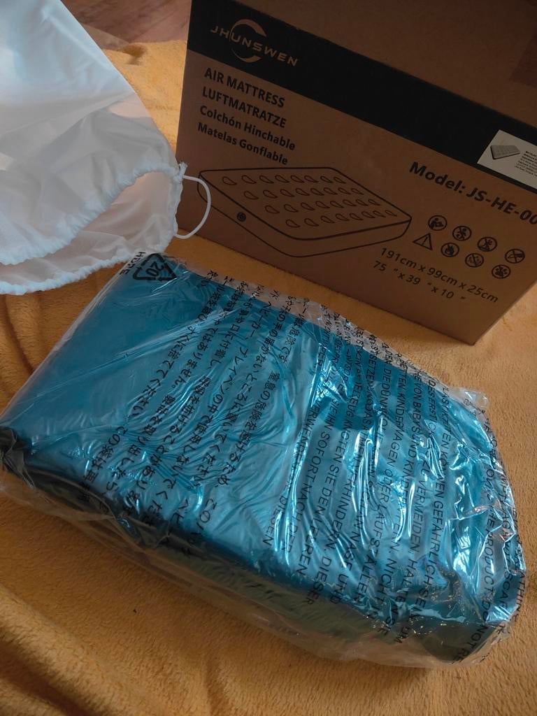 Matelas gonflable, nouveau emballé, Enlèvement ou Envoi, Neuf
