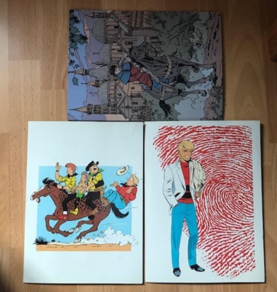 3 MOOIE STRIPMAPJES CHICK BILL RIK RINGERS KUIFJE PROMO, Verzamelen, Ophalen of Verzenden, Kuifje, Zo goed als nieuw, Gebruiksvoorwerp