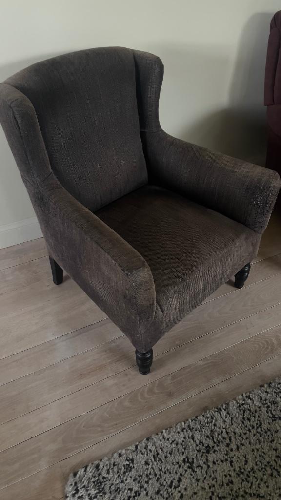 Fauteuil, Huis en Inrichting, Zetels | Zetels, Ophalen, Gebruikt, Eenpersoons, Minder dan 75 cm