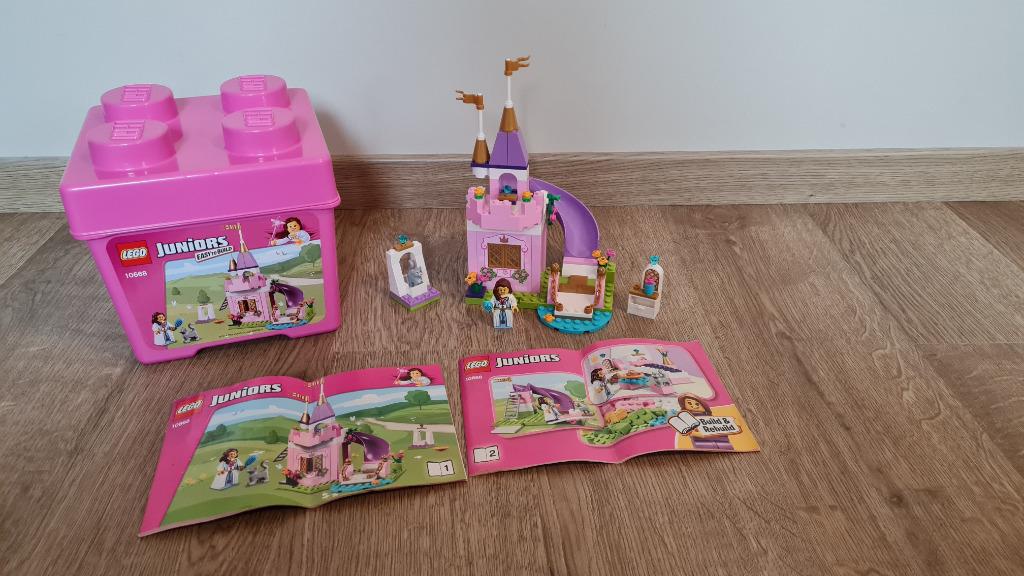 Lego Juniors Prinsessenkasteel 10668, Ophalen, Zo goed als nieuw, Complete set, Lego