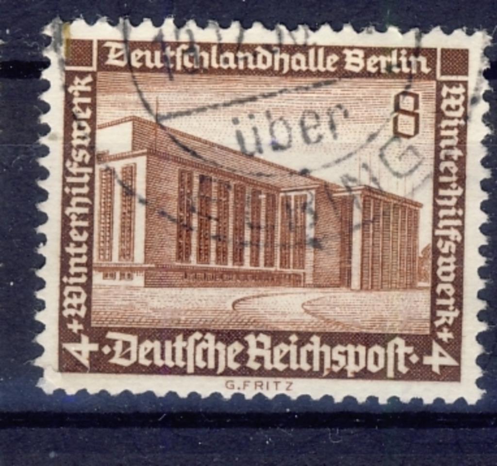 Deutsches Reich 1936 - nr 638, Verzenden, Duitse Keizerrijk, Gestempeld