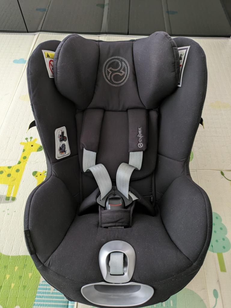 Cybex Sirona Z i-Size diepzwart + basis Z zwart + sensor, Kinderen en Baby's, Gebruikt, Verstelbare rugleuning, Isofix, Ophalen
