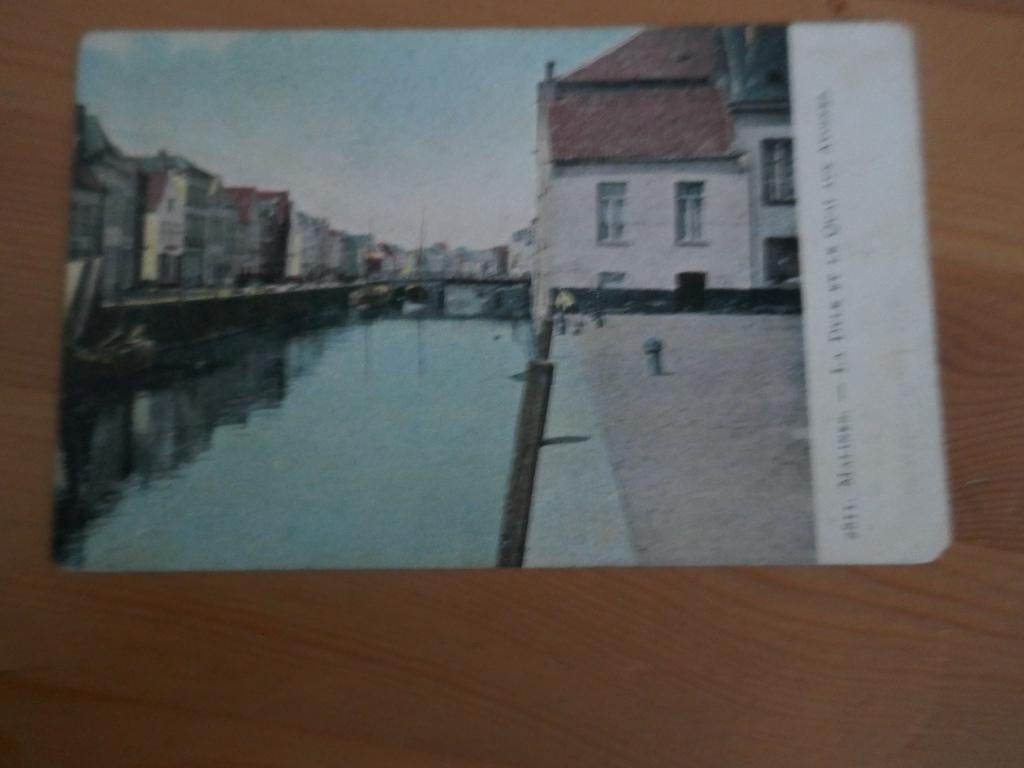 mechelen malines la dyle et le qaui aux anvers, Verzenden, Ongelopen, Antwerpen