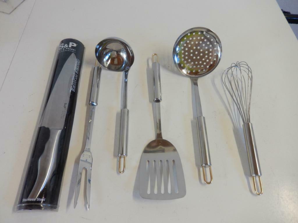 KEUKENGEREI, Huis en Inrichting, Ophalen of Verzenden, Zo goed als nieuw, Inox, Overige typen