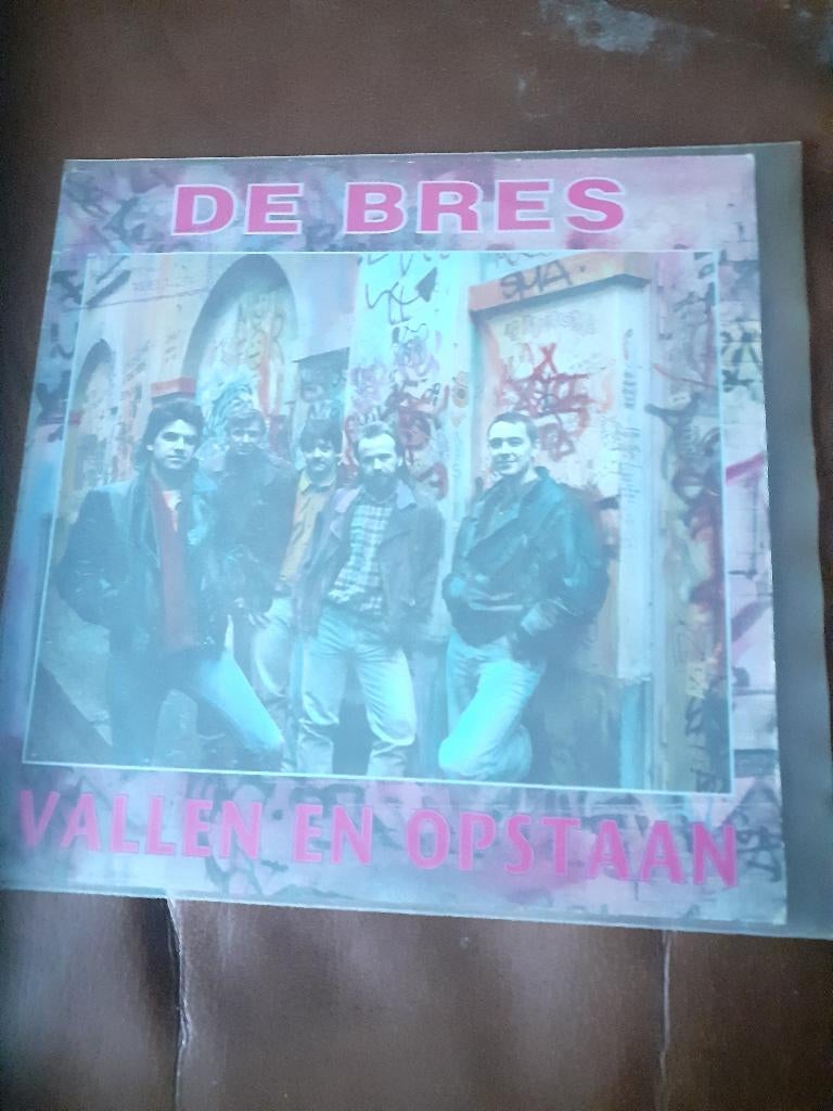 45T De Bres : Vallen en opstaan (Belpop), Ophalen of Verzenden, Pop
