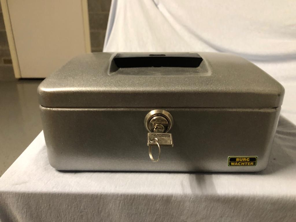 Geldkoffer, Verzamelen, Ophalen, Nieuw, Metaal of Blik