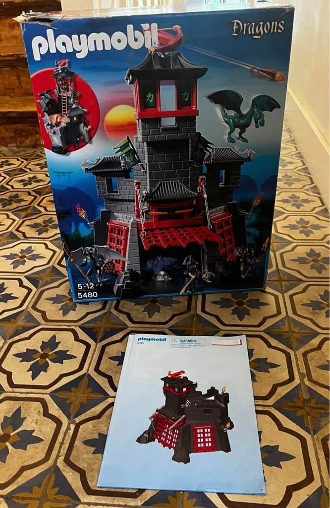 Playmobil draken kasteel 5480, Kinderen en Baby's, Speelgoed | Playmobil, Ophalen