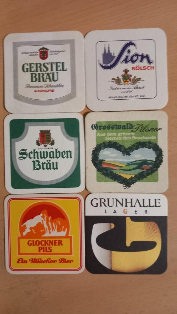Bierviltjes Duitsland (797), Ophalen of Verzenden, Zo goed als nieuw