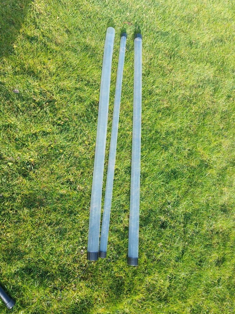 3x bescherm buizen voor vaste stok, Watersport en Boten, Hengelsport | Witvissen, Ophalen