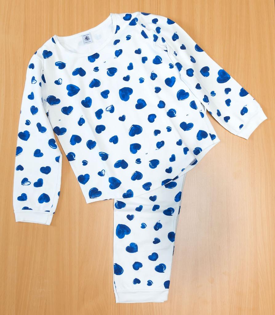 Witte pyjama Petit Bateau, maat 10 jaar, Enfants & Bébés, Enlèvement ou Envoi, Petit Bateau, Vêtements de nuit ou Sous-vêtements
