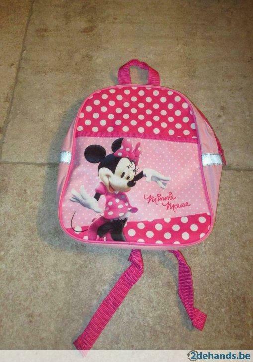 Kleuter boekentas/rugtas Minnie Mouse - Disney, Ophalen of Verzenden, Gebruikt, Roze, Rugtas