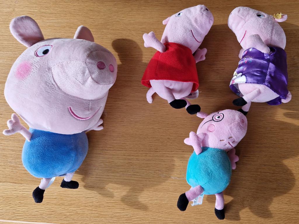 peppa pig knuffels, Ophalen of Verzenden, Zo goed als nieuw, Overige typen