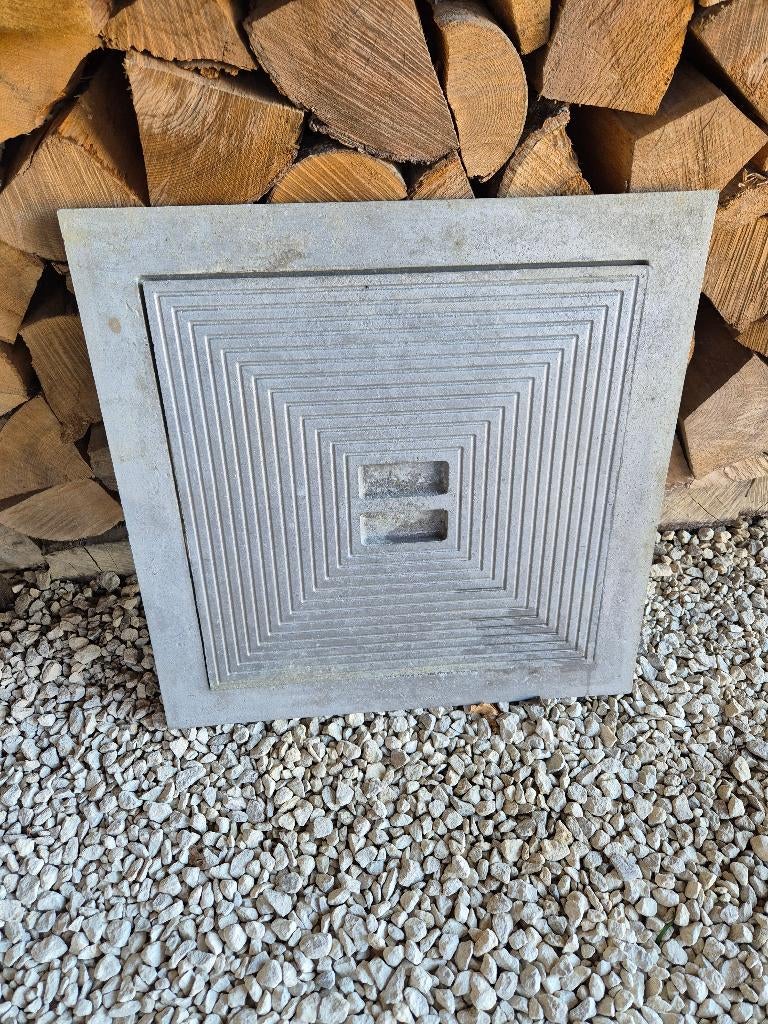 Alluminium putdelsel 50x50 zo goed als nieuw., Enlèvement, Neuf