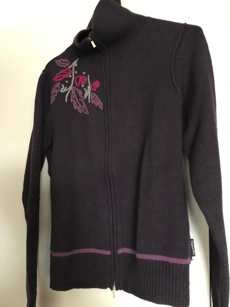 Zeer mooie wollen cardigan - vest La Gaviotta maat L, Kleding | Dames, Ophalen of Verzenden, Maat 42/44 (L)