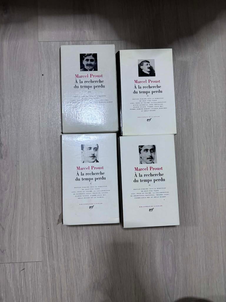 Bibliothèque de la Pléiade – Marcel Proust – 4 volumes, Enlèvement ou Envoi, Belgique