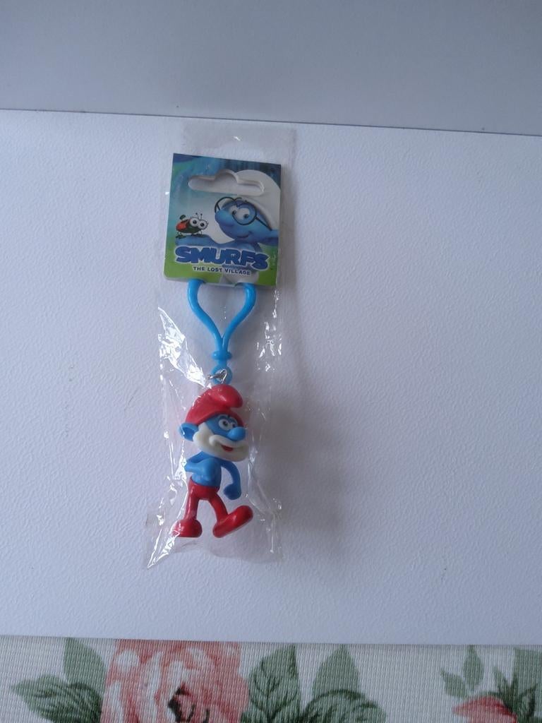 Porte clé Grand Schtroumpf, Collections, Schtroumpfs, Enlèvement ou Envoi, Comme neuf, Grand Schtroumpf