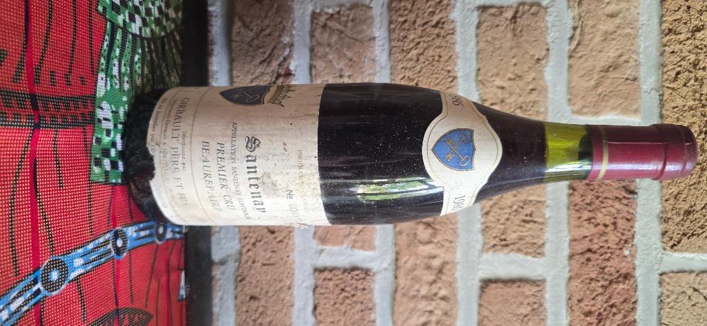 Santenay 1er cru Beaurepaire 1986, Collections, Vins, Enlèvement