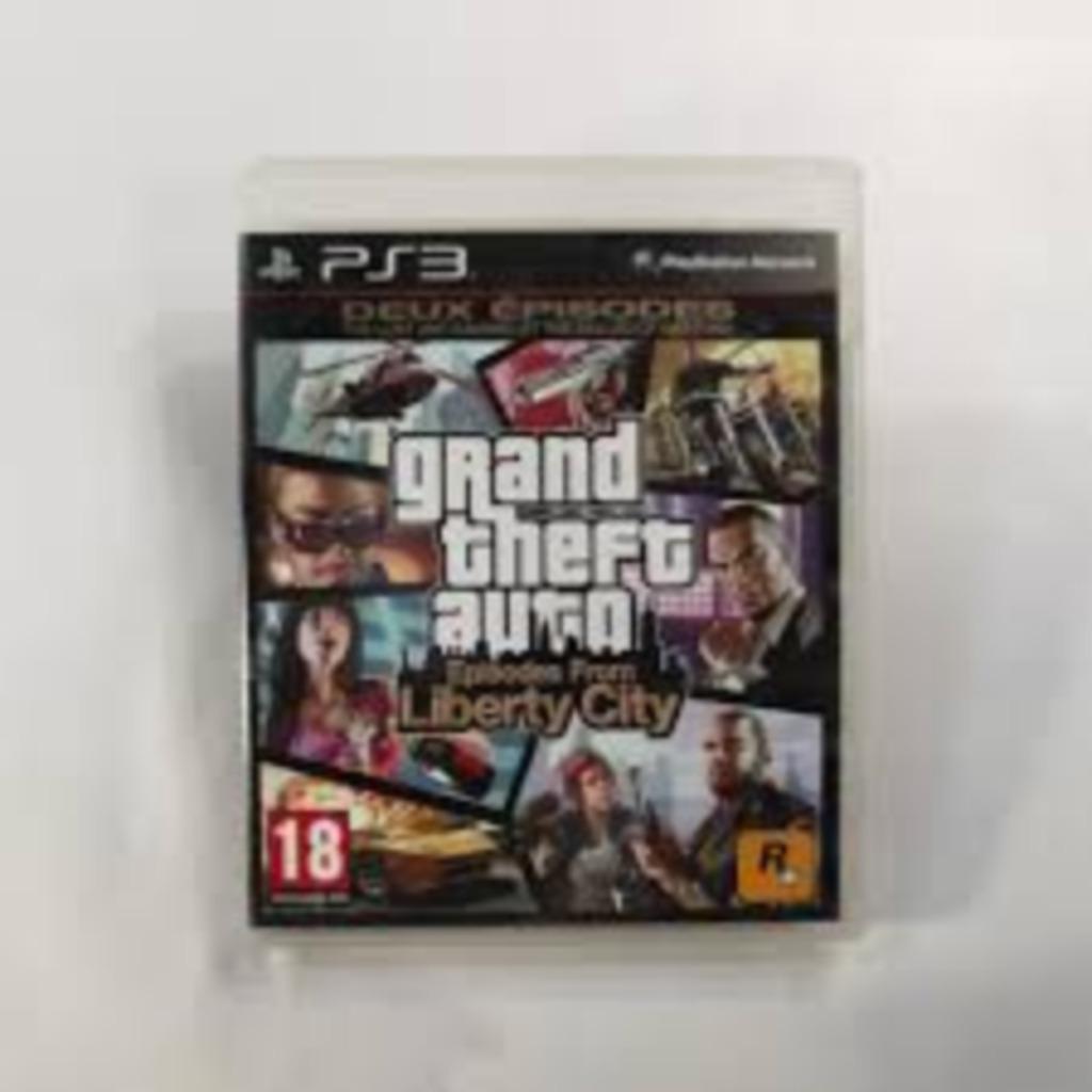 Jeu PS3 Grand theft auto : Episodes From Liberty City., Online, Enlèvement ou Envoi, 1 joueur, À partir de 18 ans