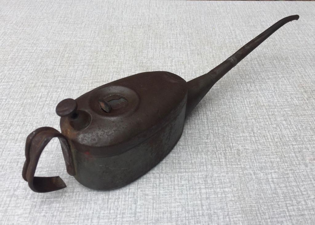 Antiek oliepompje voor machines, tanks ELU, Antiek en Kunst, Curiosa en Brocante, Ophalen of Verzenden