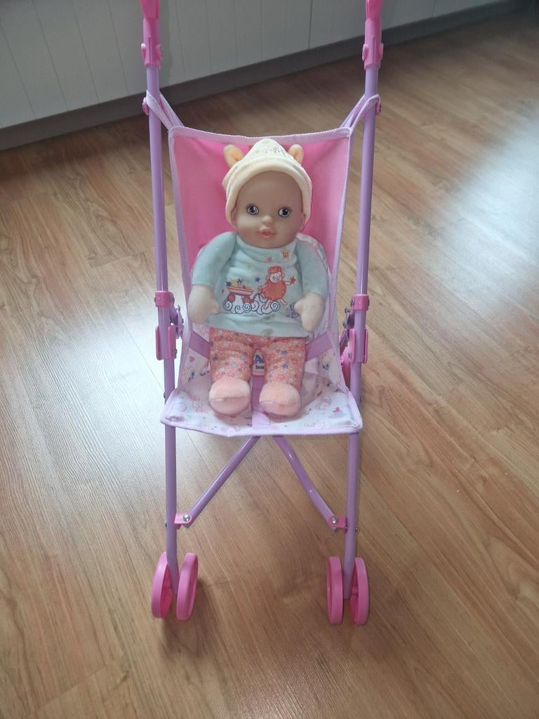 Pop met kinderwagen, Kinderen en Baby's, Speelgoed | Poppen, Ophalen