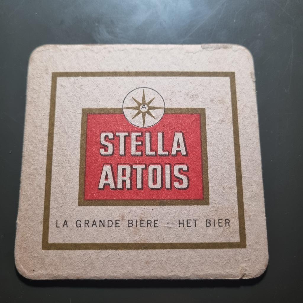 Sous Bock Stella Artois (modèle 4), Ophalen of Verzenden, Gebruikt, Viltje(s), Stella Artois