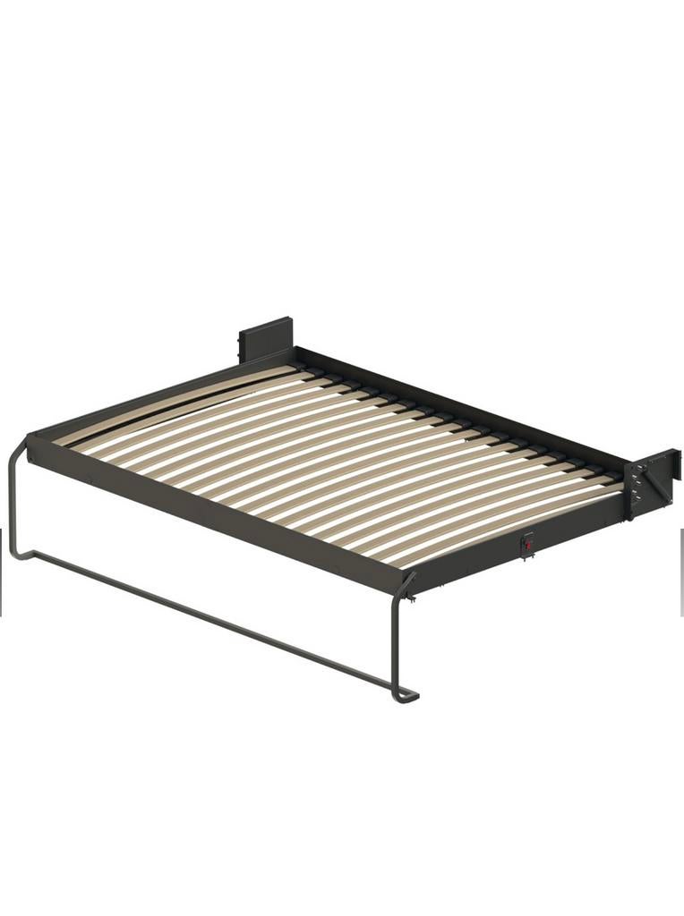 Opklapbed InbouwframeTweepersoons 1400x2000, Ophalen, Gebruikt, Zwart, Tweepersoons