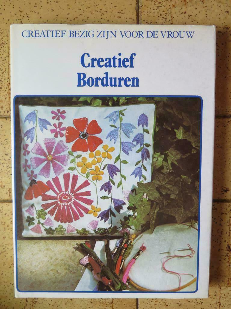 Boek : Creatief borduren, Enlèvement ou Envoi, Comme neuf, Broderie ou Couture